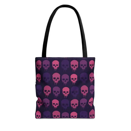 Discover Halloween Skull Tote Bag