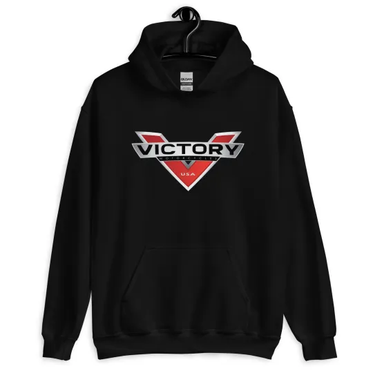 American Victory Motorcycles Logo Unisex Hoodie