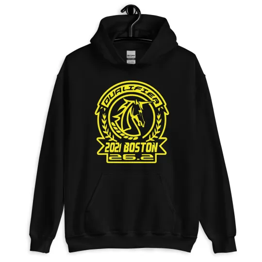 Discover 2021 Boston Marathon Qualifier Unisex Hoodie Men Women