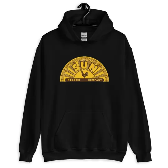 Discover Sun Records-Inspired Traditional Logo Unisex Heavy Blend Hoodie
