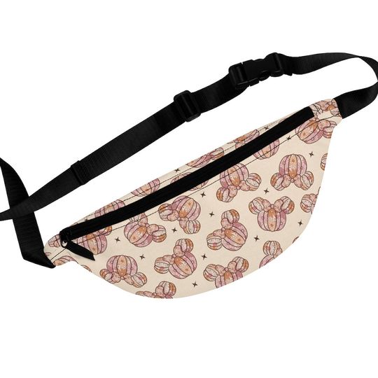 Discover Fall Pumpkins Mouse Ears Fanny Pack, Minnie Mickey Fanny Pack, Disney Fanny Pack