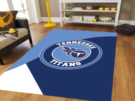 Discover American Football Rug, Tennessee Titans, football, football Rug, Kids Room Rug, Personaliz