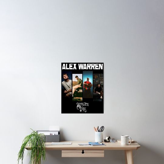 Alex Warren Poster – Modern Band Artwork