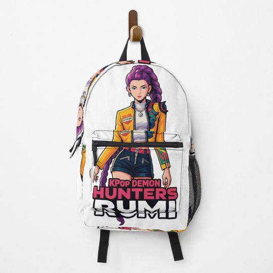 Discover K-Pop Demon Hunters art Rumi - 23 Backpack