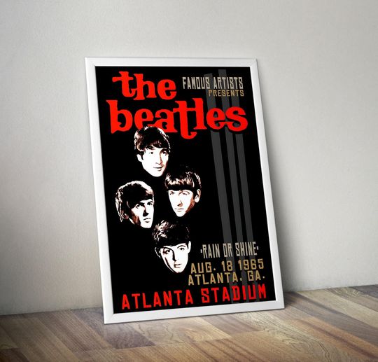 The Beatles Poster | Vintage Poster | Album Poster Print