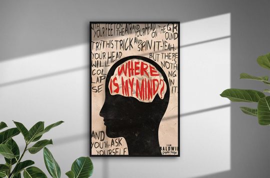 Discover Where Is My Mind Poster | Vintage Poster | Room Decor