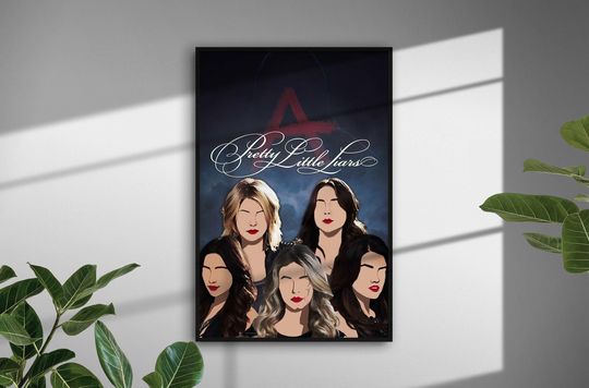 Pretty Little Liars Poster | TV Series Poster | Room Decor | Wall Decor