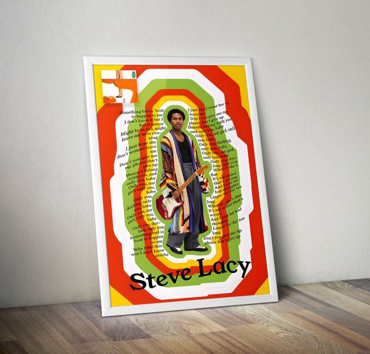 Steve Lacy Poster | Vintage Poster | Album Poster Print | Album Cover Poster