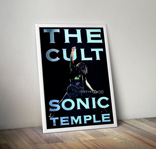 Discover The Cult Poster | Vintage Poster | Album Poster Print | Album Cover Poster