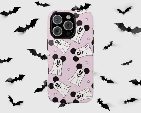 Halloween Ghost Mouse Phone Case, Disney Iphone Case