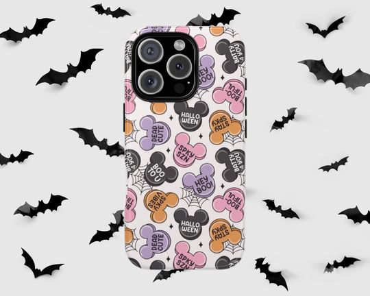 Discover Magical Halloween Mouse Candy Inspired Cell Phone Case | Magical Case | Options Available For iPhone, Samsung And Google Devices!