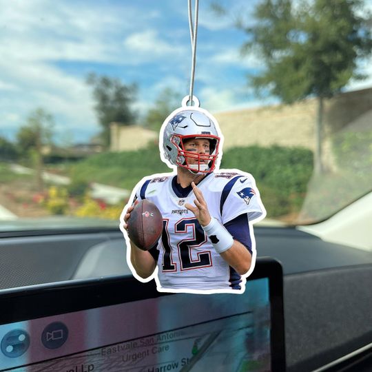 Tom Brady Car Air Freshener / Perfect for Sports Lovers / New England