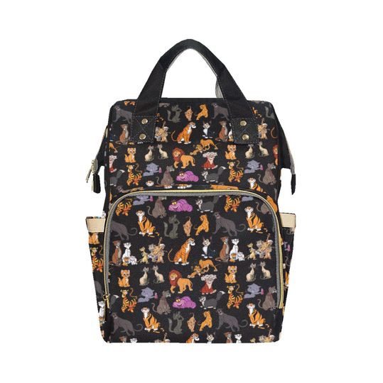 Discover Disney Cats Diaper Bag Backpack | Disney Cats Backpack | Disney Diaper Bag | Disney Backpack | Disney Cats Bag | Disney Diaper Backpack |