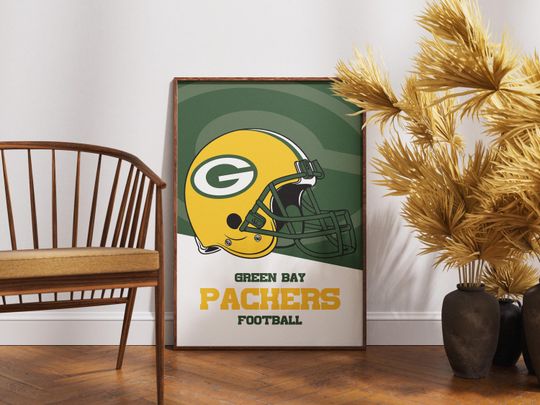 Discover Detroit Lions football Helmet Poster - Vintage Wall Art for Football Fans, Detroit Lions Memorabilia, Man Cave Decor, Sports Themed Room