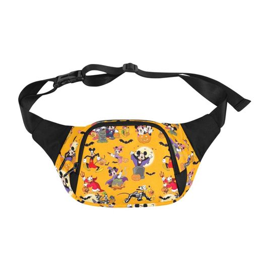 Mickey and Friends Halloween Fanny Pack | Mickey Halloween Bag | Mickey Fanny Pack | Disneyland Fanny Pack | Disney Fanny Pack | Disney Bag
