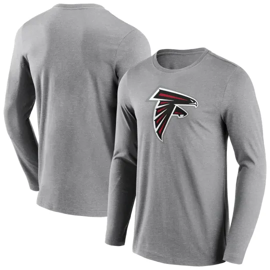 Atlanta Falcons Men's Long Sleeve T-Shirt Mono Logo Top