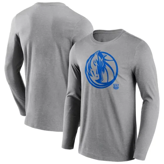 Dallas Mavericks Men's NBA Logo Long Sleeve T-Shirt