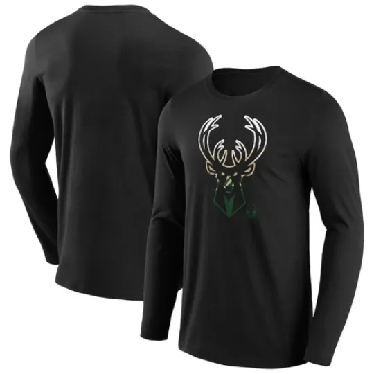 Milwaukee Bucks NBA Men's Long Sleeve T-Shirt