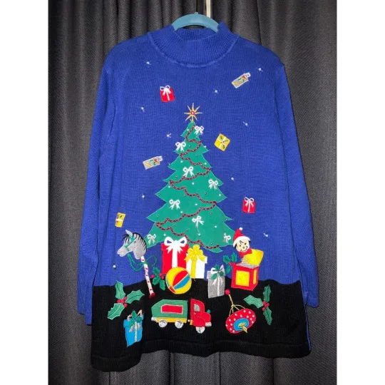Discover Ugly Christmas Sweater Xmas Size XL