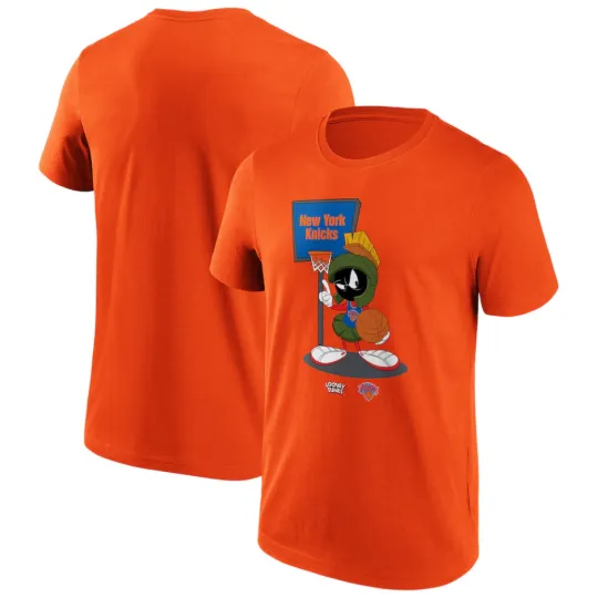 New York Knicks NBA Marvin the Martian Men's T-Shirt