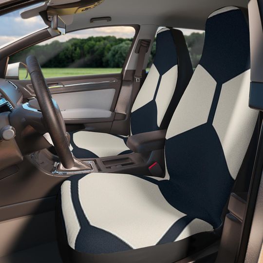 Discover Soccer Car Seat Covers | Unique Football Accessories | Car Protection for Soccer Fans | Sports Car Decor & Gifts