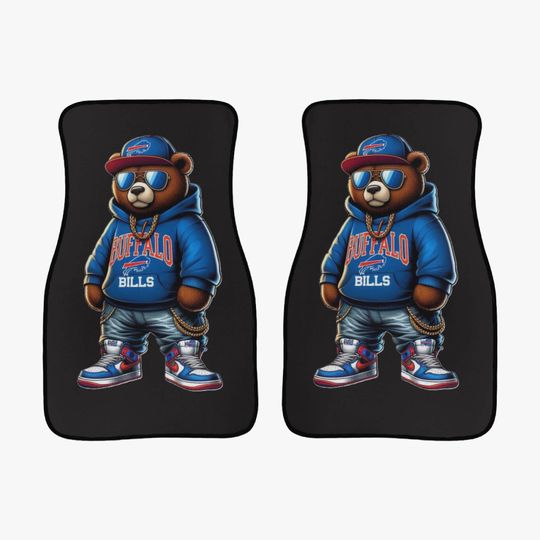 Discover Bills . Car Floor Mats - 2Pcs