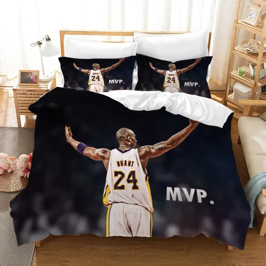 Discover 3D Kobe Bryant Quilt Cover Set Bedding Sets Pillowcases 64