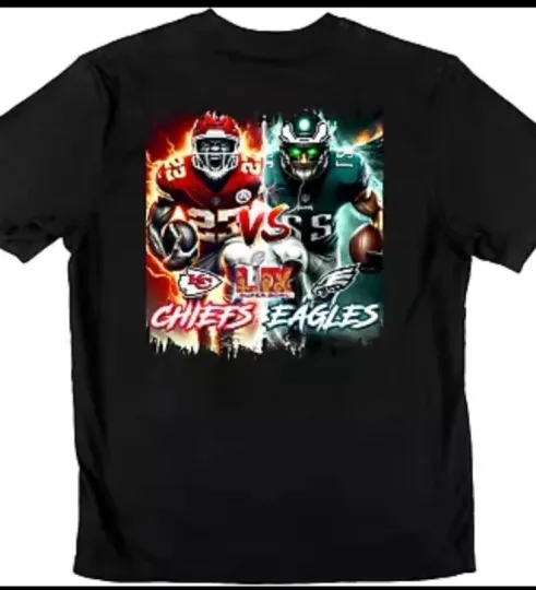 Discover Eagles Vs Chiefs SB LIX (59) Tee Unisex