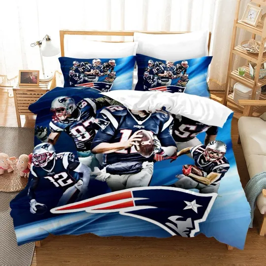Discover 3D American Football Quilt Cover Set Bedding Sets