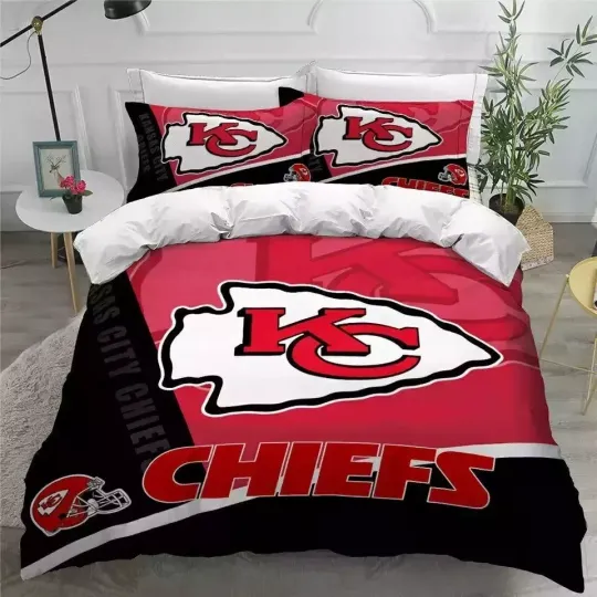 Discover printCity Chiefs Comforter Cover Bedding Set Duvet Cover Pillowcases Gift