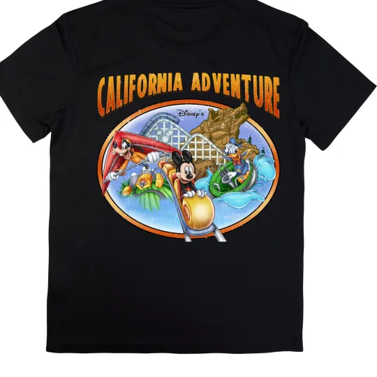 Discover Disney's California Adventure DCA Retro T Shirt Adult