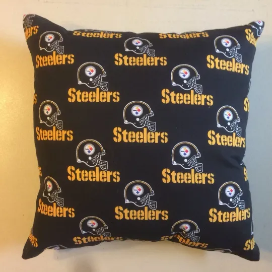 Discover football PITTSBURGH Steeler COTTON PILLOW