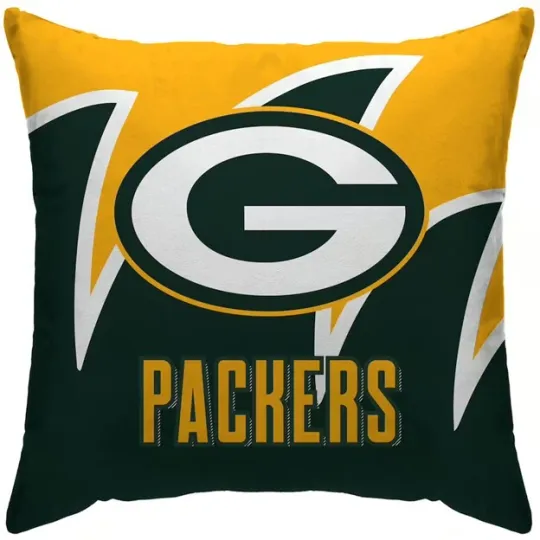 Green Bay Packers Splash Pillow - football