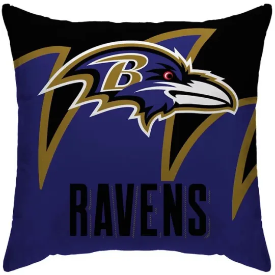 Baltimore Ravens Splash Pillow - football