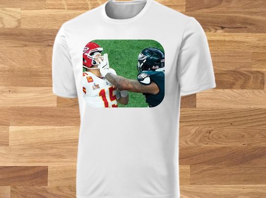 Discover Eagles Vs Chiefs Superbowl LIX Live Play Dri - fit Shirt