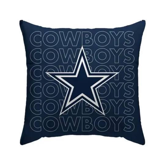 Dallas Cowboys Woodmark Pillow - football