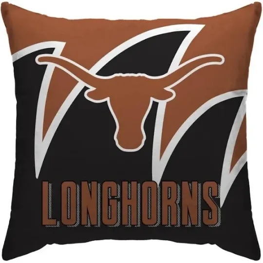 Texas Longhorns Splash Pillow