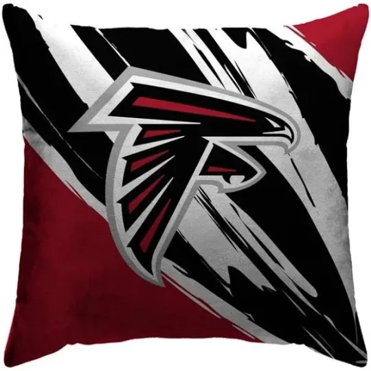 Atlanta Falcons Retro Jazz Pillow - football