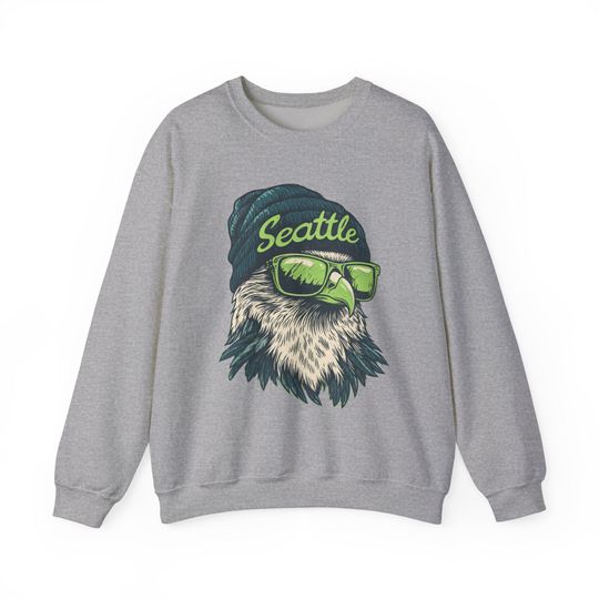 Discover Seattle Seahawks Football, Seattle, Spirit Animal Football, Vintage Sports Fan Apparel, football, Game Day Football, Unisex Sweatshirt