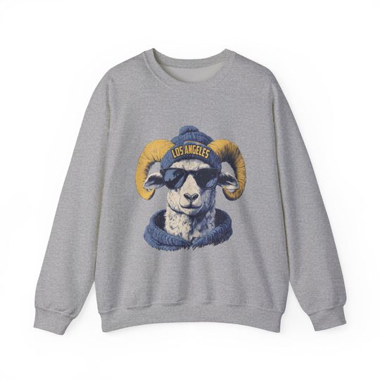 Discover Los Angeles Rams Football, Los Angeles, Spirit Animal Football, Vintage Sports Fan Apparel, football, Game Day Football, Unisex Sweatshirt