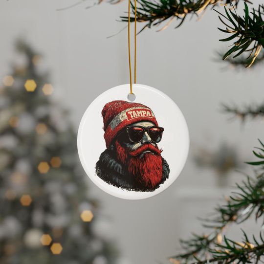 Discover Tampa Bay Football, 2-Side Print, Ceramic Ornaments, Spirit Animal, Sports Fan football