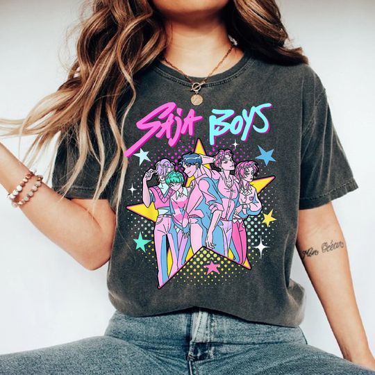 Saja Boys Kpop Demon Hunters Shirt Gift , Saja Boys Team, Mira Pullover For Zoey, Demon Hunter Merch, Baby Saja Sweatshirt
