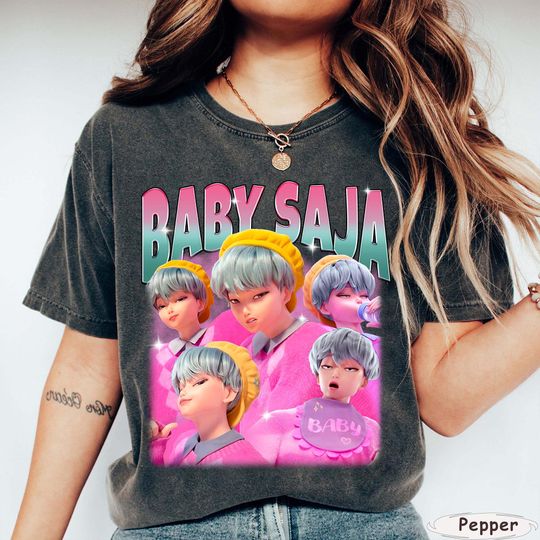 Discover Saja Boys Kpop Demon Hunters Tshirt Gift ,Saja Boys Team,Mira Pullover For Zoey,Demon Hunter Merch,Baby Saja Shirt