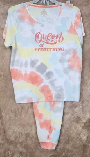 Discover *Large Secret Treasures Pajama Set Top and Jogger Bottoms Women's Size 12-14