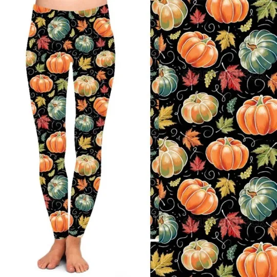 Fall Pumpkin Women's Leggings