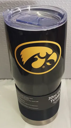 Discover Iowa Hawkeyes 30oz Logo Ultra Tumbler - NCAA
