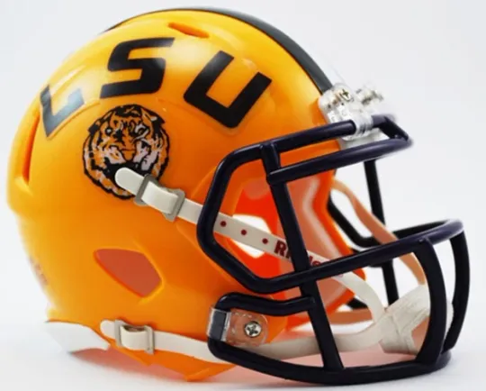 Discover LSU Tigers Riddell Replica Mini Speed Helmet - NCAA