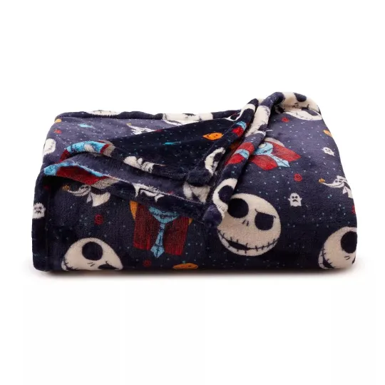 The Big One The Nightmare Before Christmas Jack Skellington Throw Blanket 5x6 ft