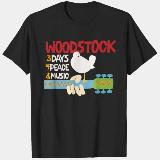 Woodstock 3 Days of Peace and Music Unisex T-Shirt