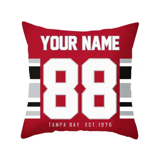 Discover Tampa Bay Throw Pillow, Gift For Football Lover